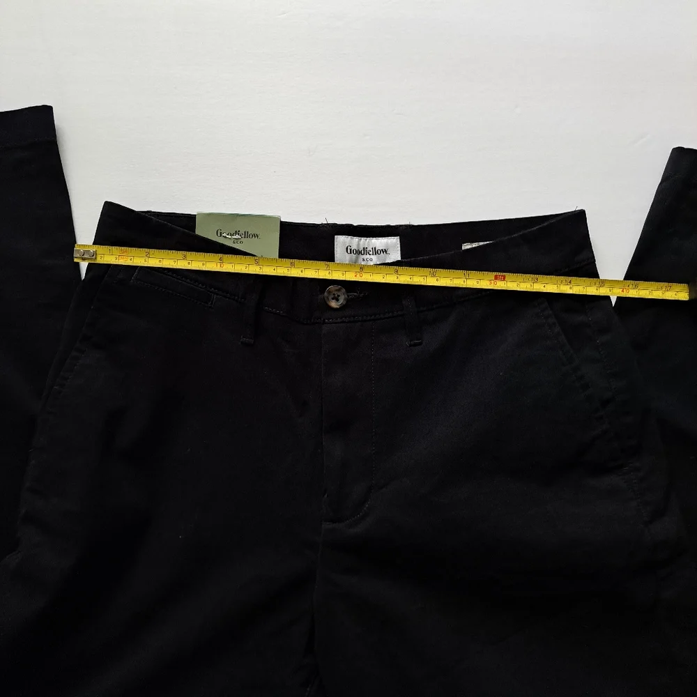 Goodfellow Athletic Men's Black Chinos